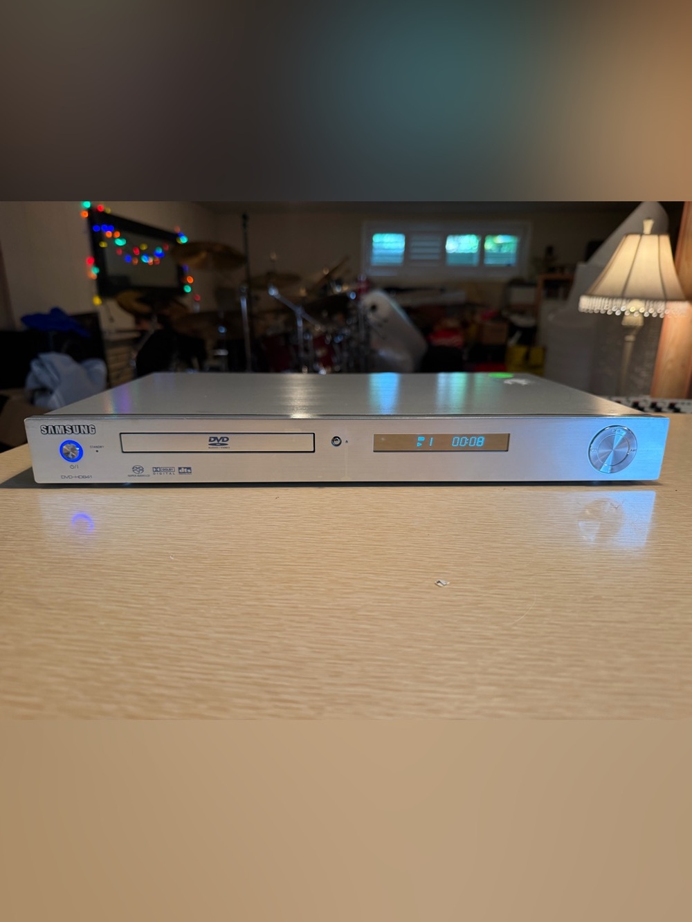 Samsung DVD-HD841 DVD Player Silver RCA/Component/S-Video Works Great Rare! - Picture 2 of 12